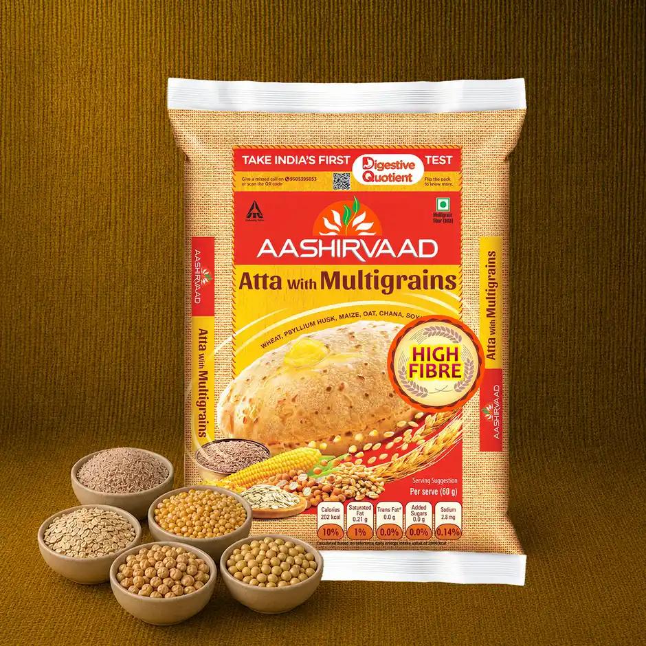 Aashirvaad High Fibre Atta with Multigrains