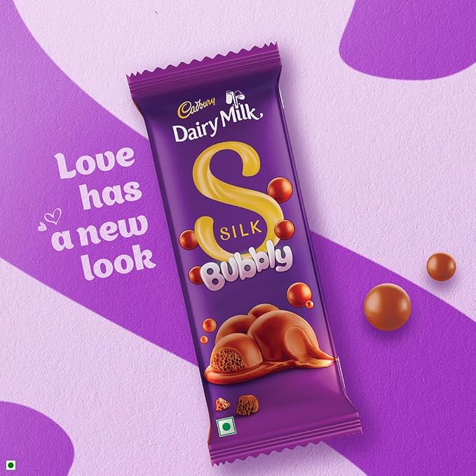 Cadbury Dairy Milk Silk Bubbly 112 g