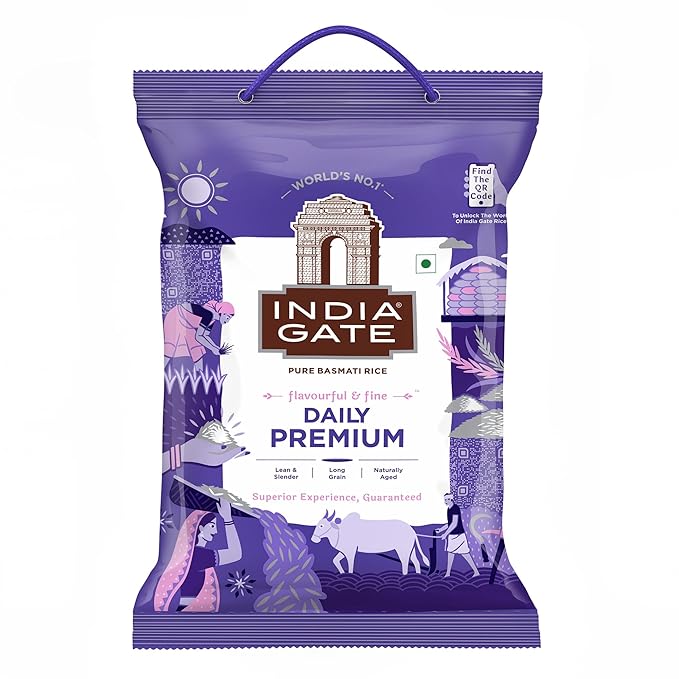 India Gate Basmati Rice Daily Premium 5 kg